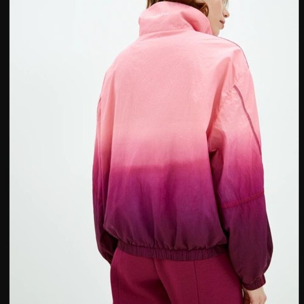 Calvin Klein Jeans Windbreaker Wind Jacket Pink Purple Women size M - Picture 3 of 6